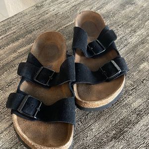 Birkenstock Arizona Black Suede